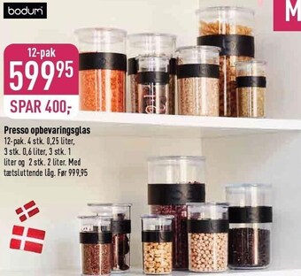Imerco Presso opbevaringsglas tilbud