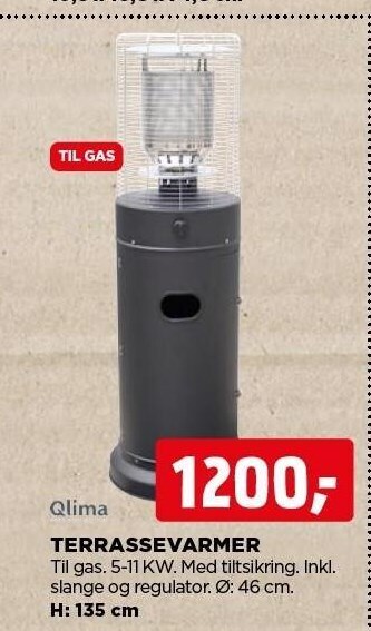 jem & fix Terrassevarmer tilbud