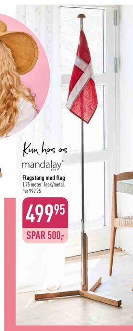 Imerco Flagstang med flag tilbud