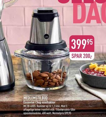 Imerco Essential chop minihakker tilbud