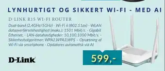 D-link r15 wi-fi router