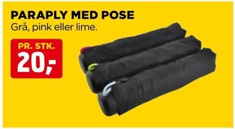 jem & fix Paraply med pose tilbud
