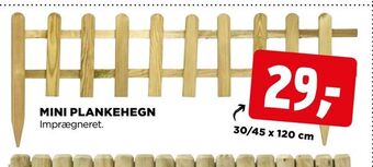jem & fix Mini plankehegn tilbud