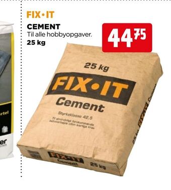 jem & fix Cement tilbud