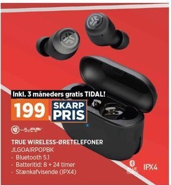 Power True wireless øretelefoner tilbud