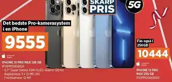 Power Iphone 13 pro max 128gb el. 258gb tilbud