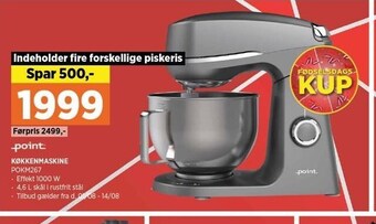 Power Point køkkenmaskine tilbud