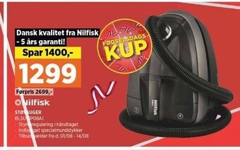 Nilfisk støvsuger