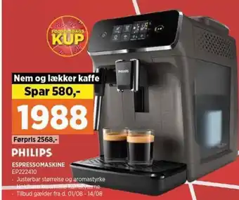 Philips Espressomaskine EP222410