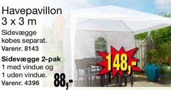 Harald Nyborg Havepavillon tilbud