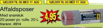 Harald Nyborg Affaldsposer tilbud