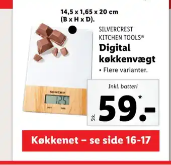 Silvercrest køkkenvægt