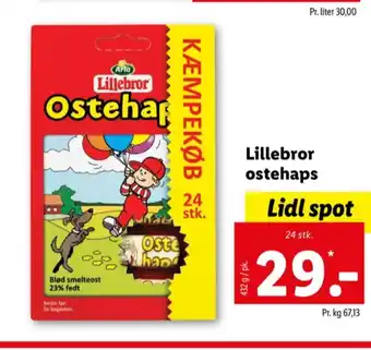 Lidl Lillebror ostehaps 24 stk. tilbud