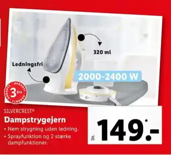 Lidl Silvercrest strygejern tilbud