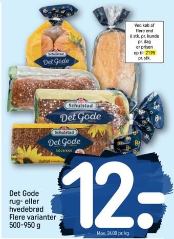 REMA 1000 Det gode rugbrød-skiver tilbud