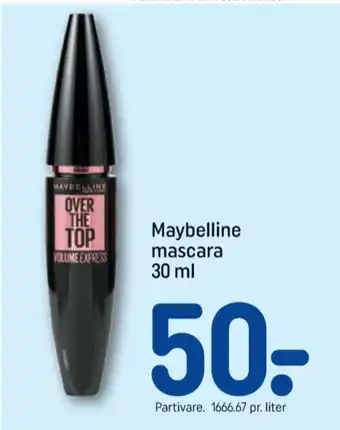 REMA 1000 Maybelline new york mascara tilbud