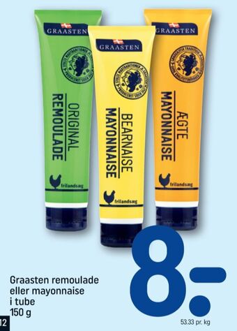 REMA 1000 Graasten mayonnaise tilbud