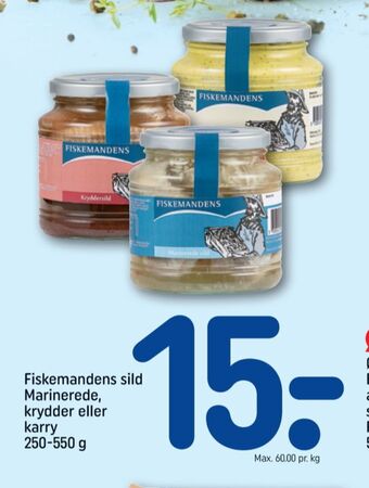 REMA 1000 Fiskemandens sild tilbud