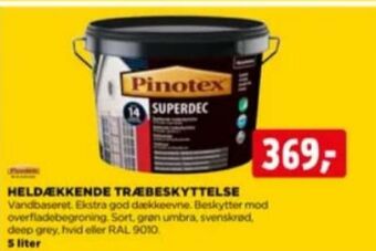 jem & fix Pinotex træbeskyttelse tilbud