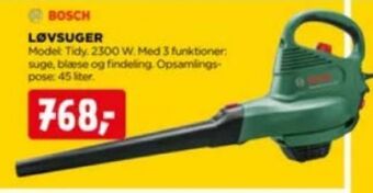 jem & fix Bosch løvsuger tilbud