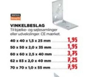 jem & fix Simpson strong-tie vinkelbeslag tilbud