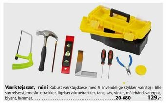 Værktøjssæt, mini