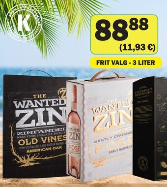 Købmandsgården The wanted zin tilbud