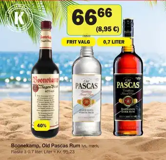 Boonekamp, old pascas rum