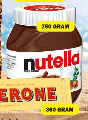 Købmandsgården Nutella tilbud