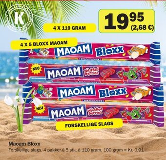 Købmandsgården Maoam bloxx tilbud