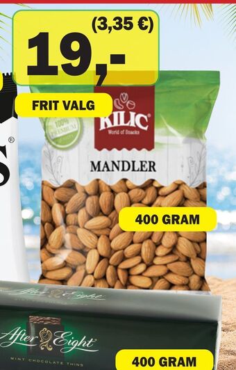 Købmandsgården Kilic mandler tilbud