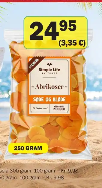 Simple life abrikoser