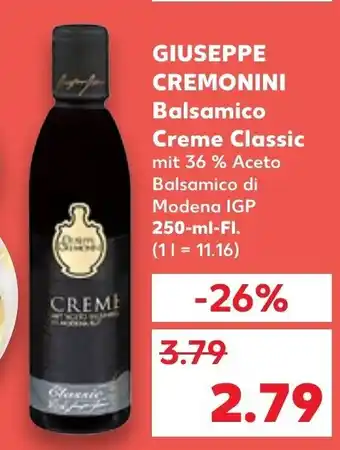 Giuseppe Cremoni Balsamico Creme Clasiic