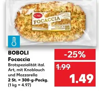 Boboli Focaccia