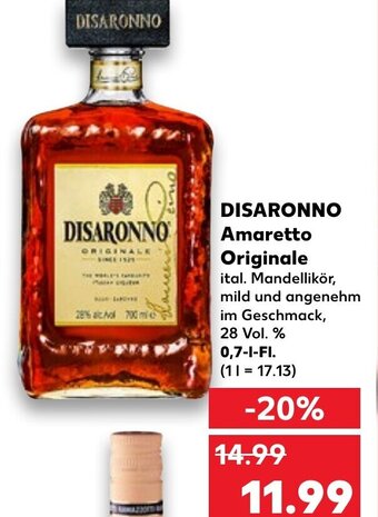 Disaronno Amaretto Originale