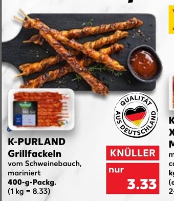 Kaufland K-Purland Grillfackeln tilbud