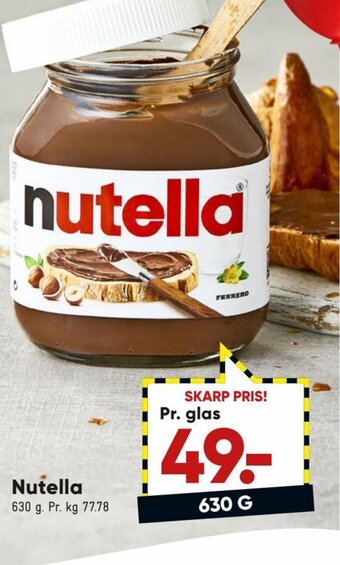 Bilka Nutella tilbud