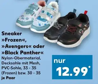Kaufland Sneaker  Frozen, Avengers oder Black Panther tilbud
