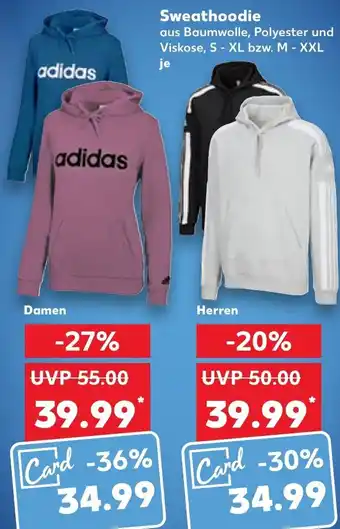 Kaufland Adidas Sweathoodie tilbud