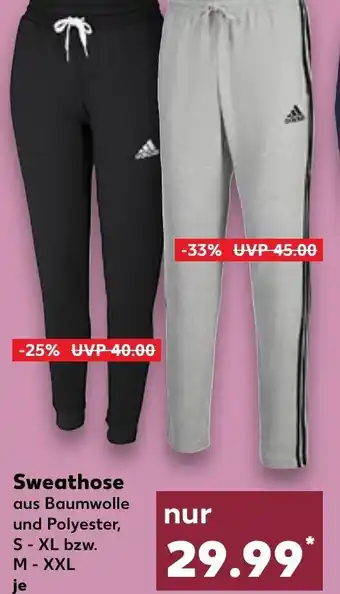 Kaufland Adidas Sweathose tilbud