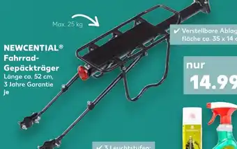 Kaufland Newcential Fahrrad Gepäckträger tilbud