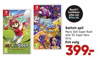 Bilka Switch Spil tilbud