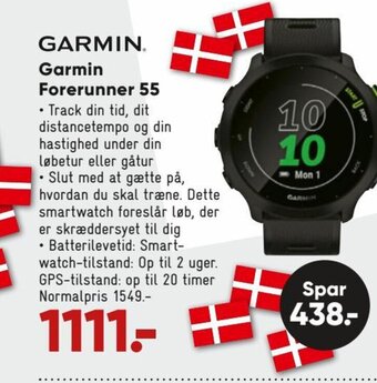 Bilka Garmin Forerunner 55 tilbud
