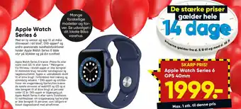 Bilka Apple Watch Series 6 GPS 40mm tilbud