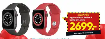 Bilka Apple Watch Series 6 Cellular 44mm tilbud