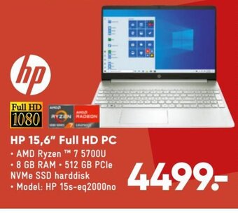 Bilka HP 15.6" Full HD PC tilbud