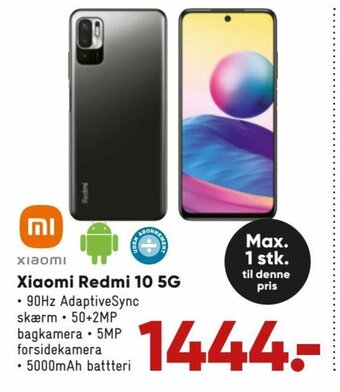 Bilka Xiaomi Redmi 10 5G tilbud