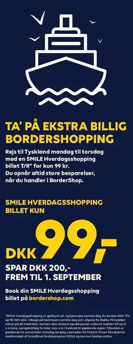 Smile hverdagsshopping billet