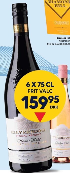 BorderShop Silverboom 6 fl. tilbud