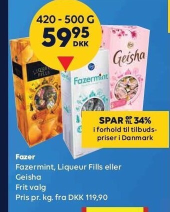 BorderShop Fazer tilbud
